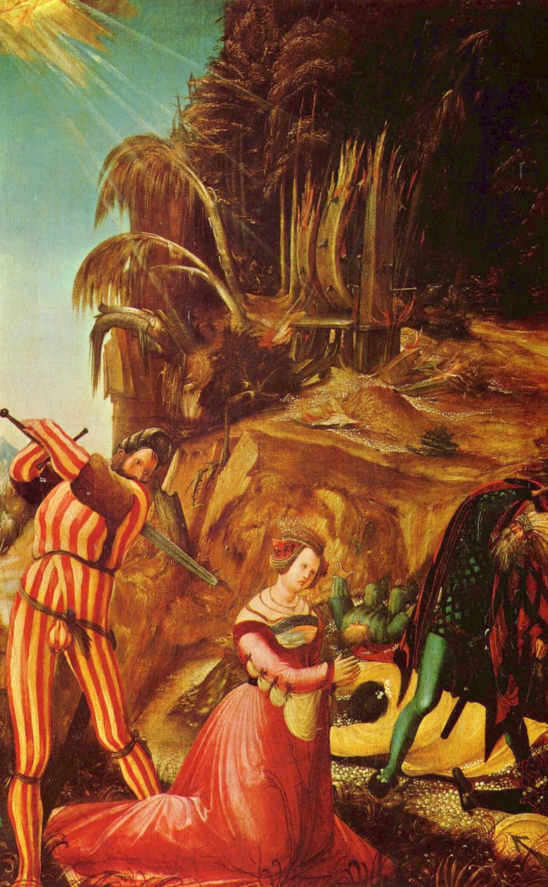 Décapitation de Sainte-Catherine - Albrecht Altdorfer