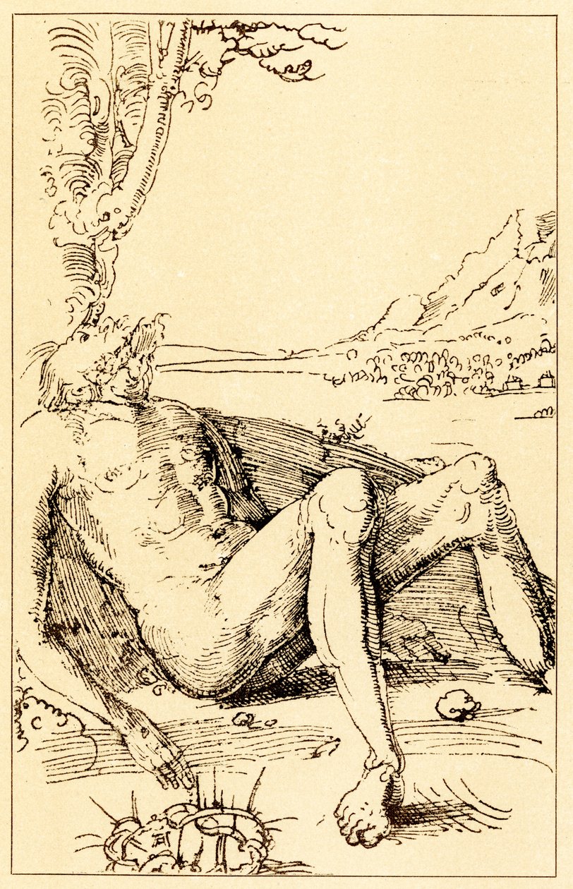 Étude sur une lamentation - Albrecht Altdorfer