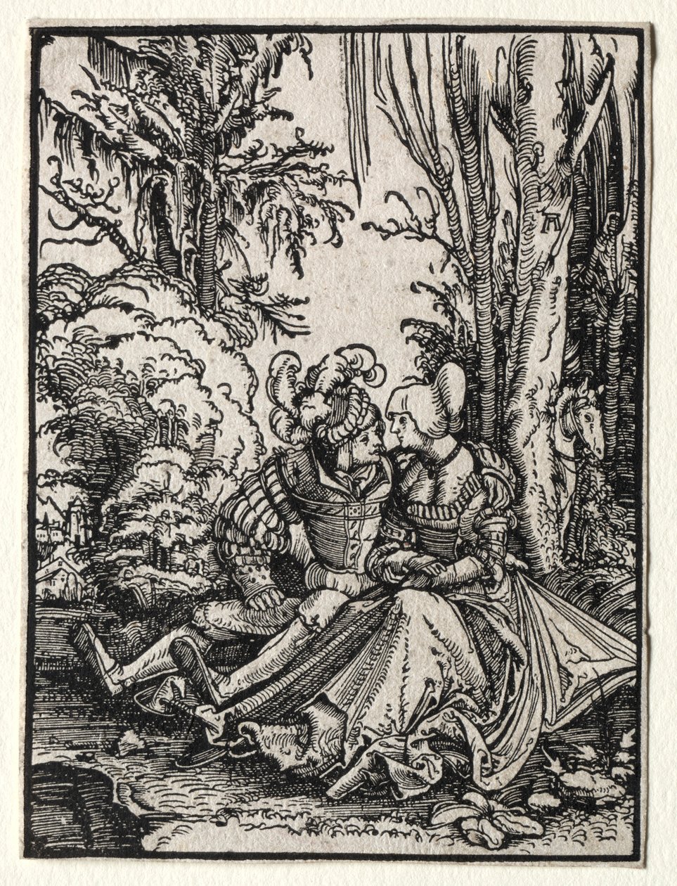 Les amants, 1511 - Albrecht Altdorfer