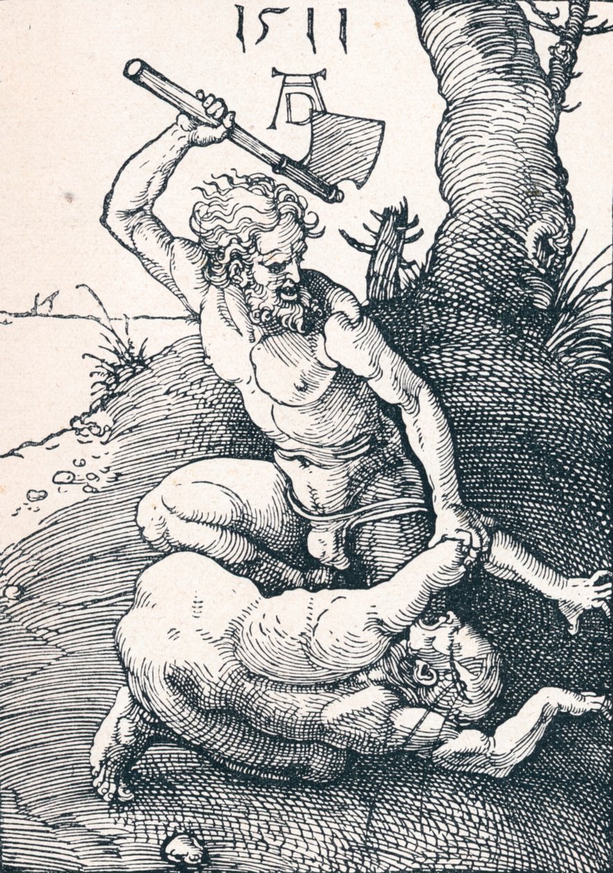 Caïn tuant Abel, 1511, 1906 - Albrecht Dürer