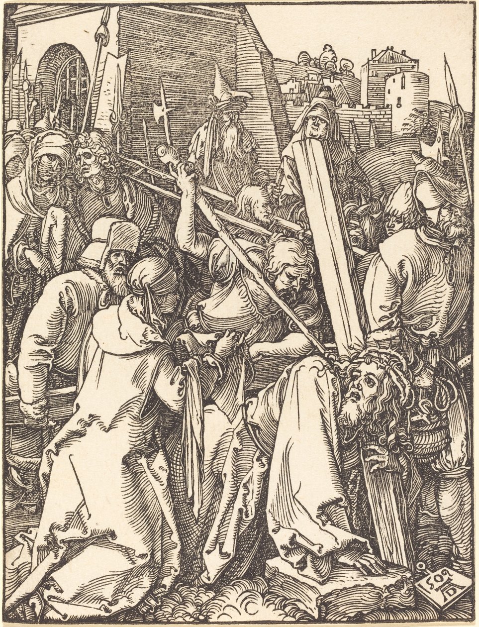 Christ portant la croix - Albrecht Dürer