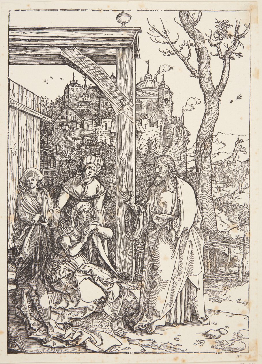 Le Christ quittant sa mère - Albrecht Dürer