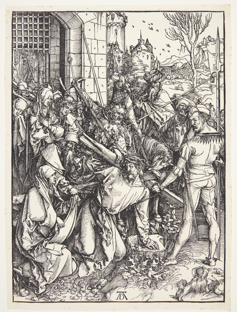 Le Christ portant la croix - Albrecht Dürer