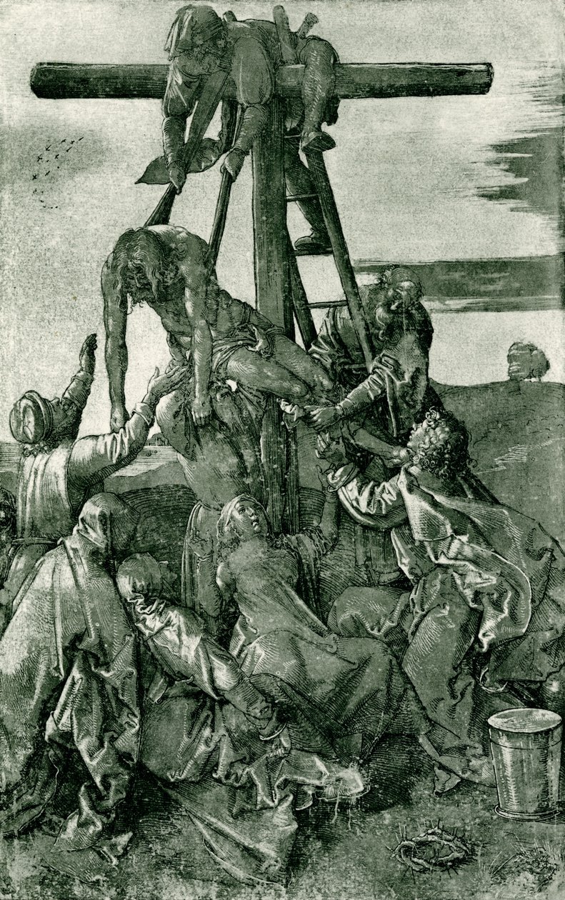 Christ descendu de la croix - Albrecht Dürer