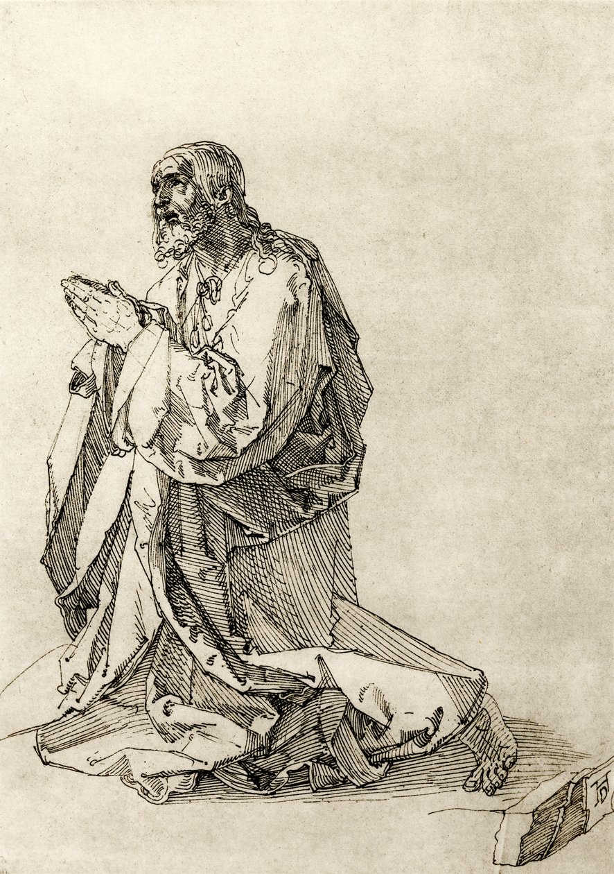 Christ au Mont des Oliviers - Albrecht Dürer