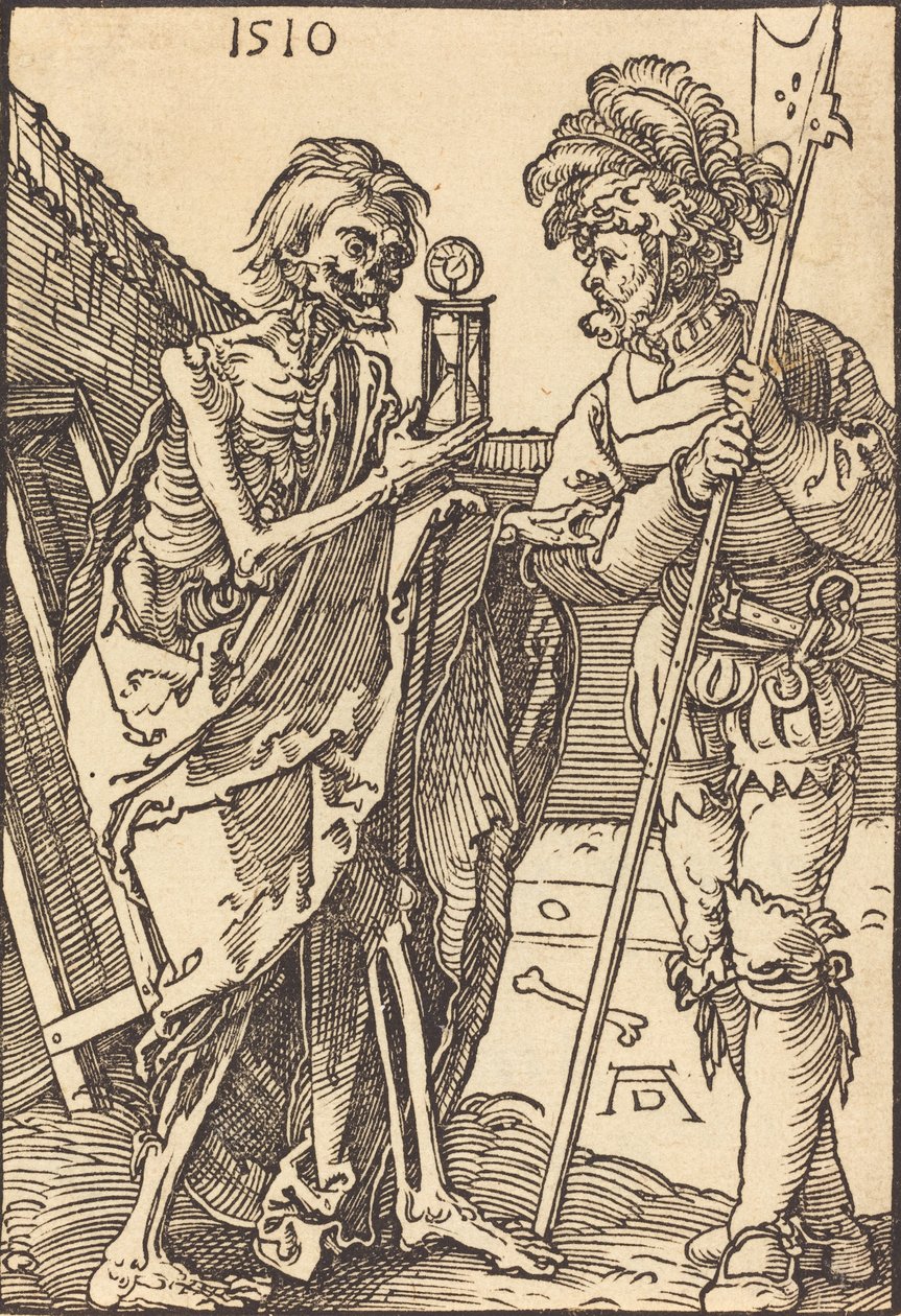 La mort et le lansquenet - Albrecht Dürer
