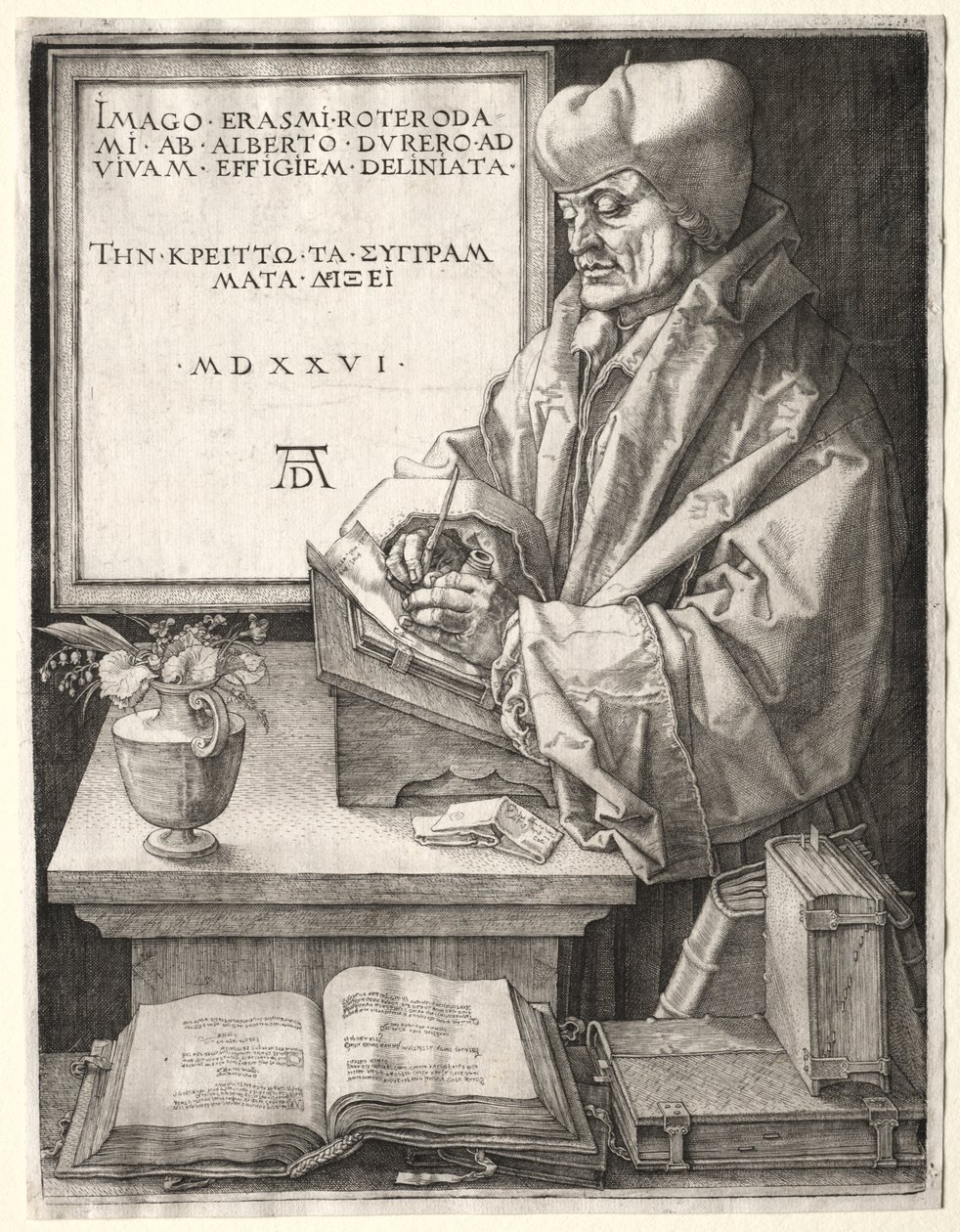 Érasme de Rotterdam - Albrecht Dürer