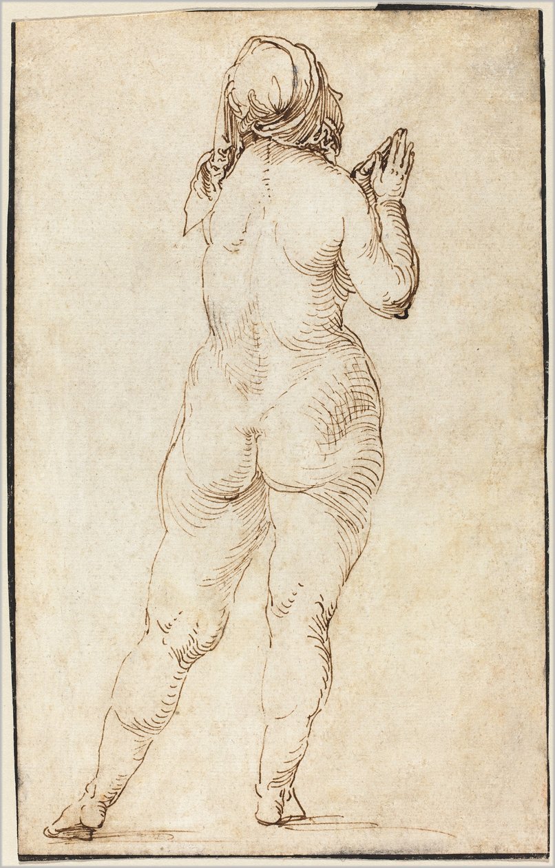 Femme Nue Priant - Albrecht Dürer