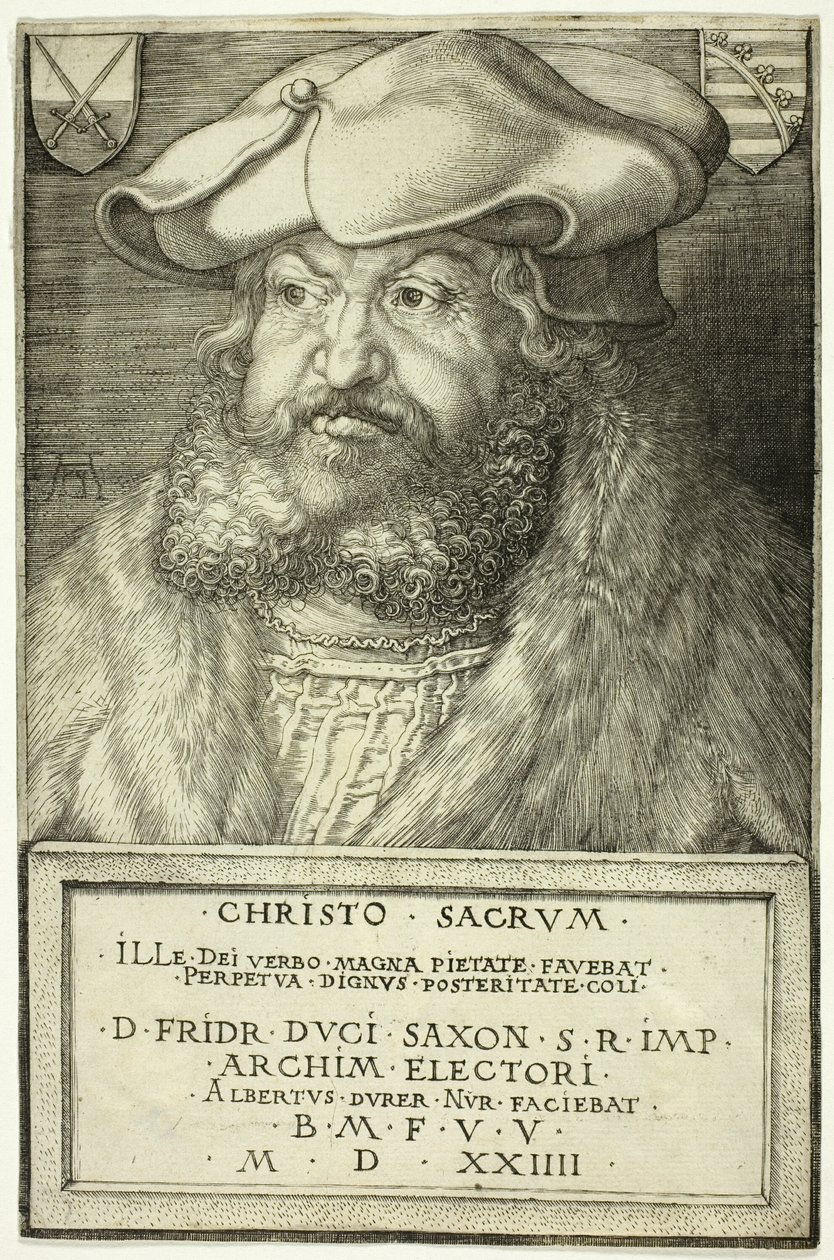 Frédéric le Sage, Électeur de Saxe - Albrecht Dürer