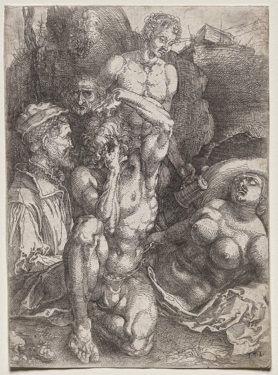 Groupe de cinq figures - Albrecht Dürer