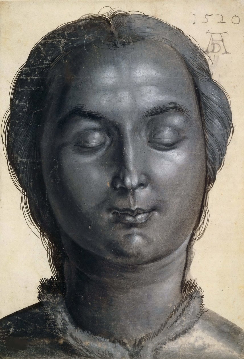 Tête de femme, 1520 - Albrecht Dürer