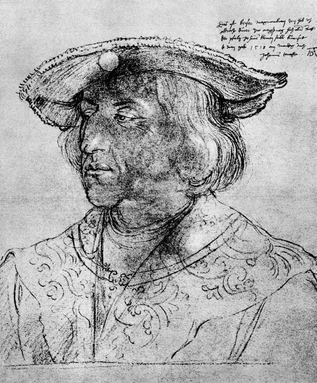 Kaiser Maximilien Ier, 1518, 1936 - Albrecht Dürer