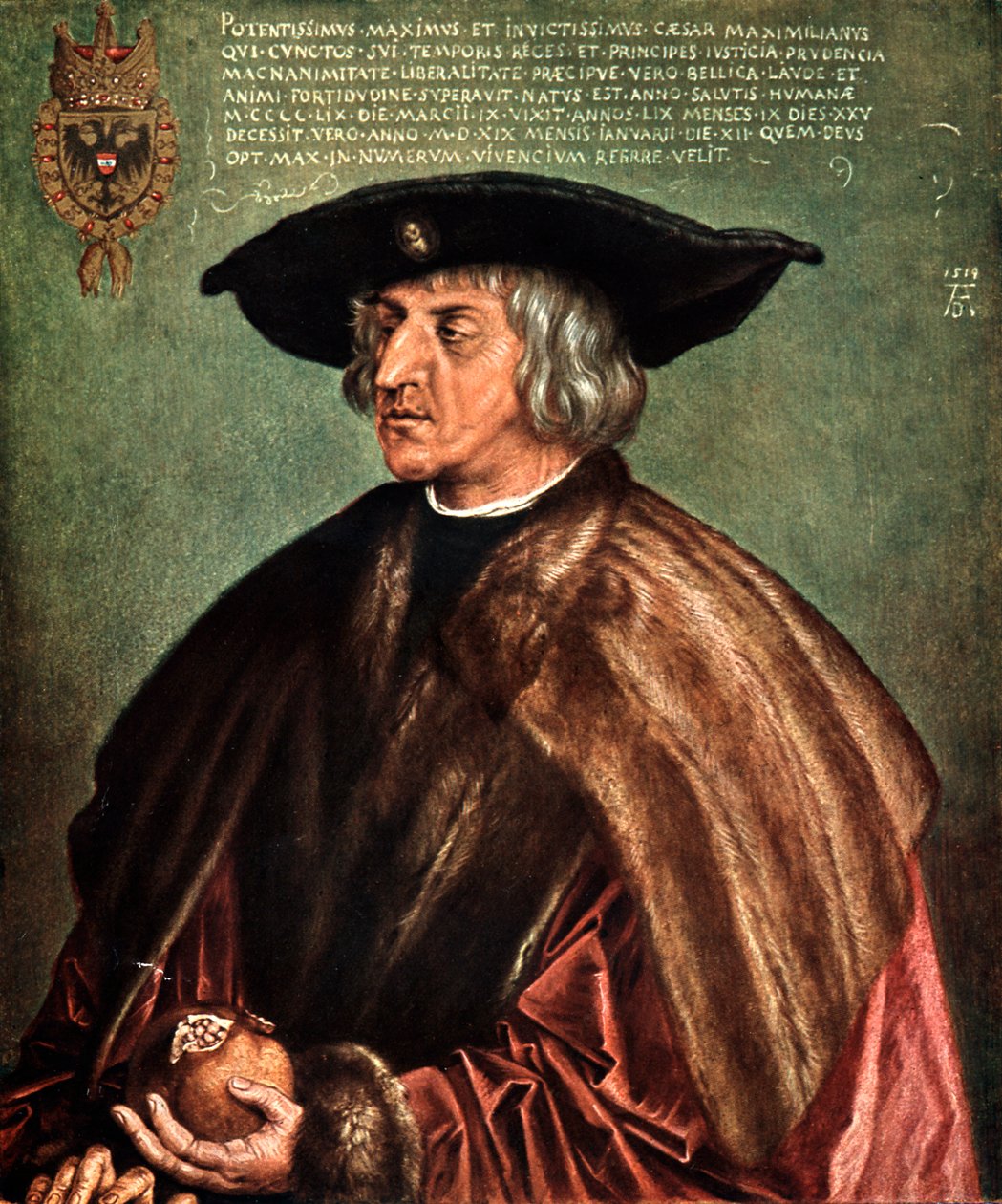 Kaiser Maximilien I, 1519 - Albrecht Dürer