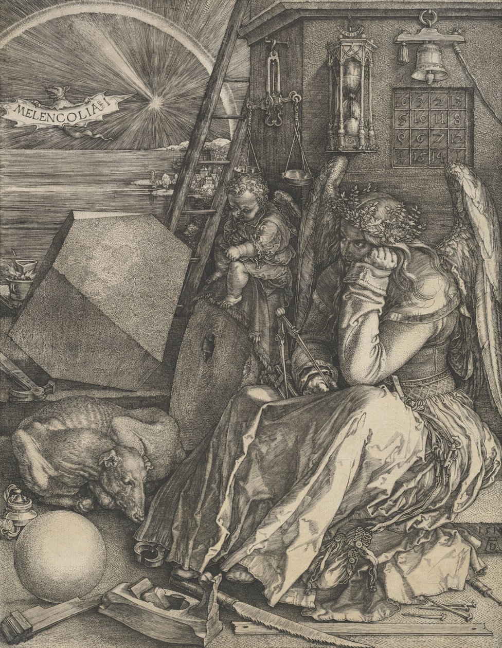 Melencolia I, 1514 - Albrecht Dürer