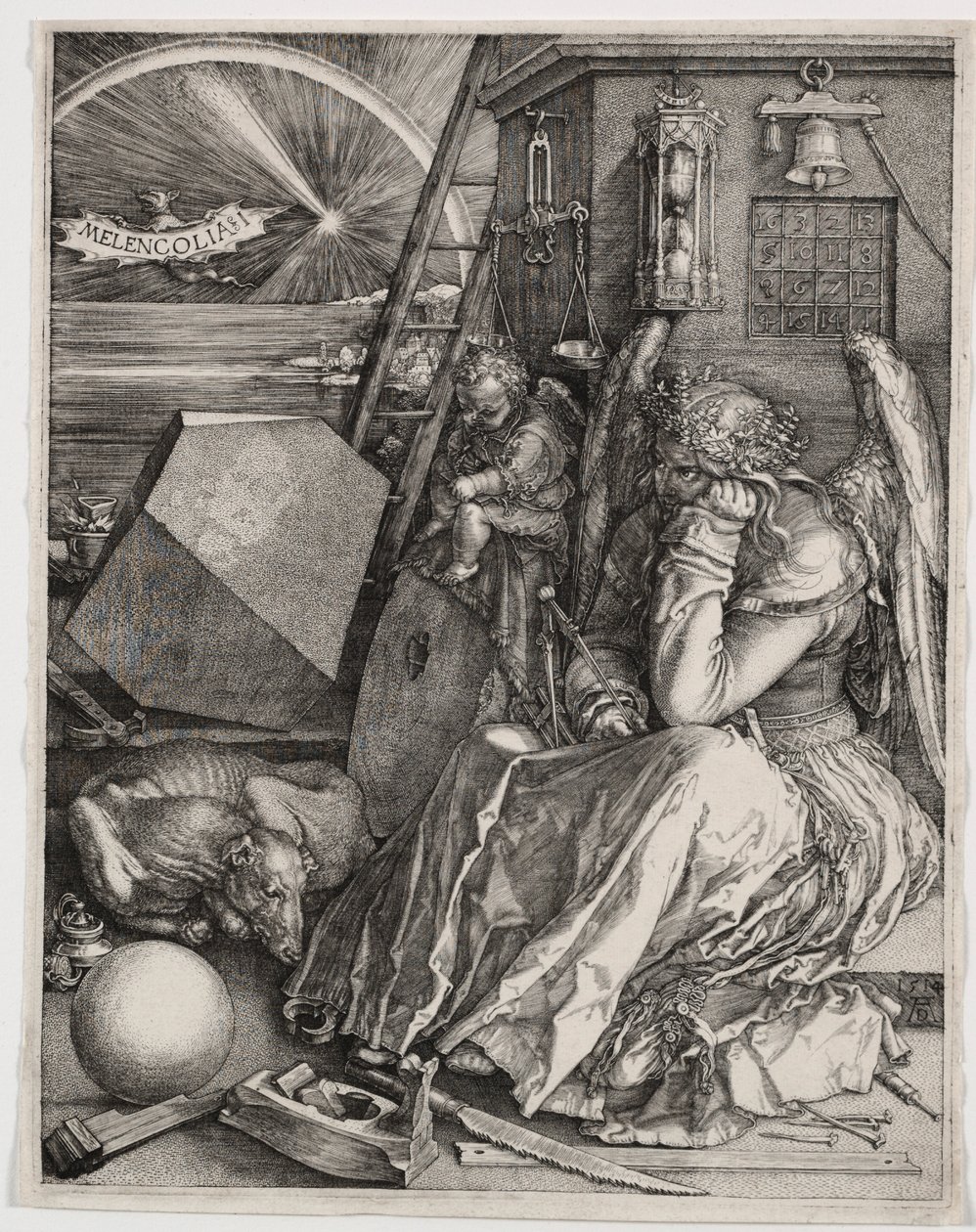 Melencolia I, 1514 - Albrecht Dürer