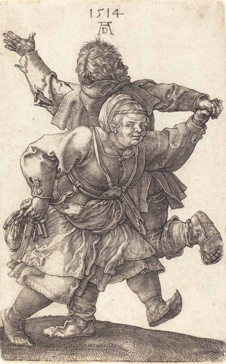 Couple de paysans dansant, 1514 - Albrecht Dürer