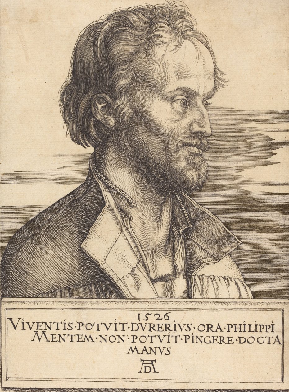 Philippe Mélanchthon, 1526 - Albrecht Dürer