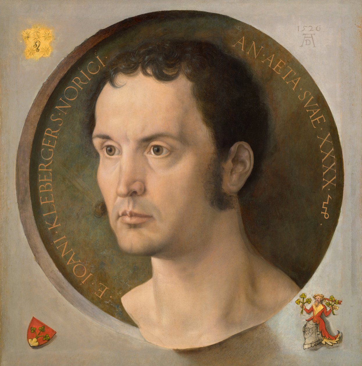 Portrait de Johann Kleeberger, 1526 - Albrecht Dürer