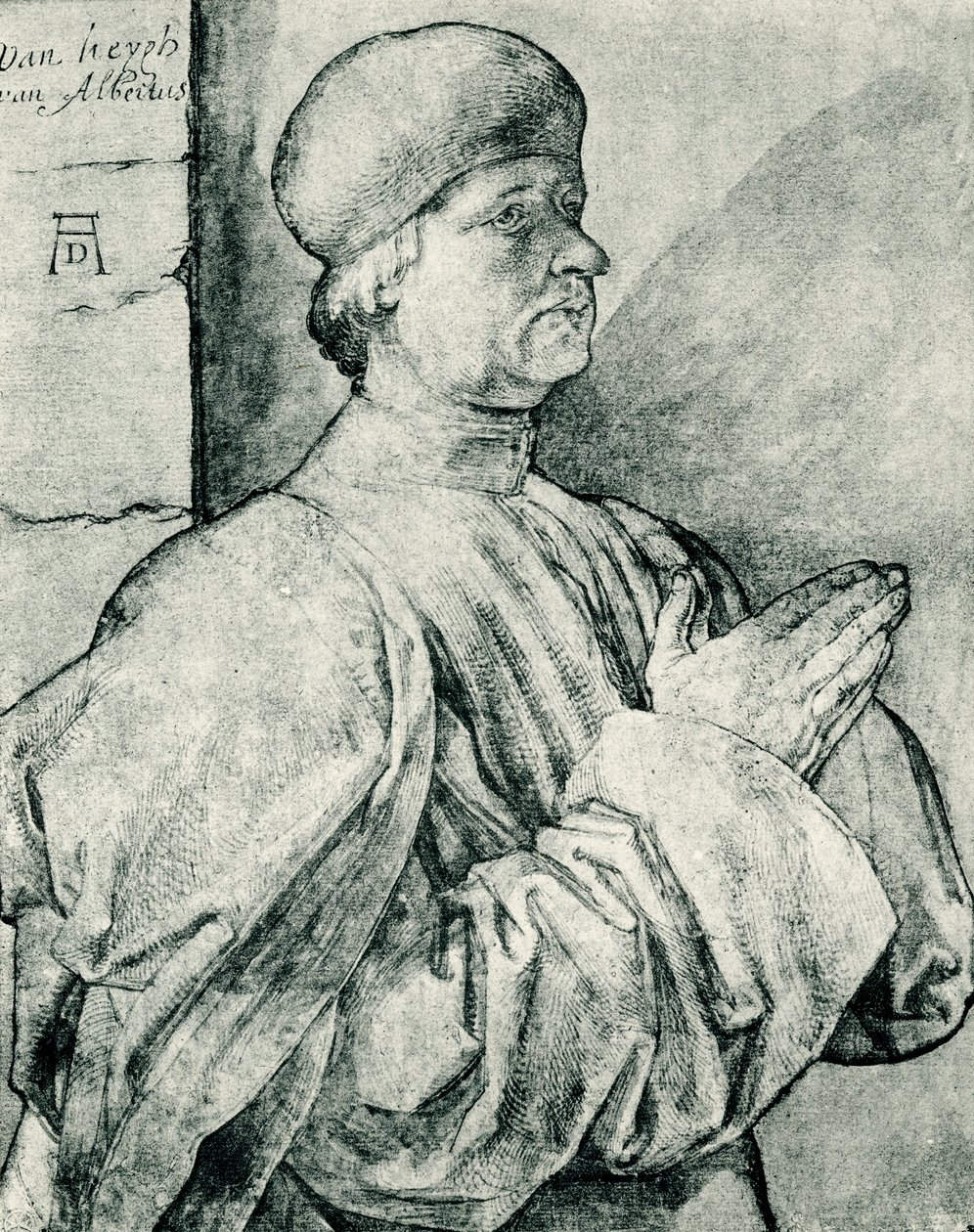 Donateur en prière - Albrecht Dürer