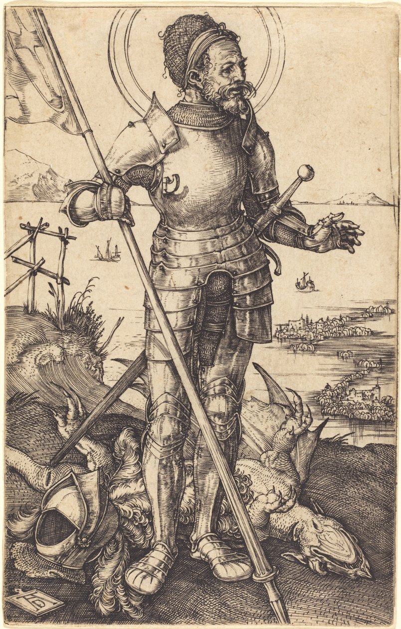 Saint Georges debout - Albrecht Dürer