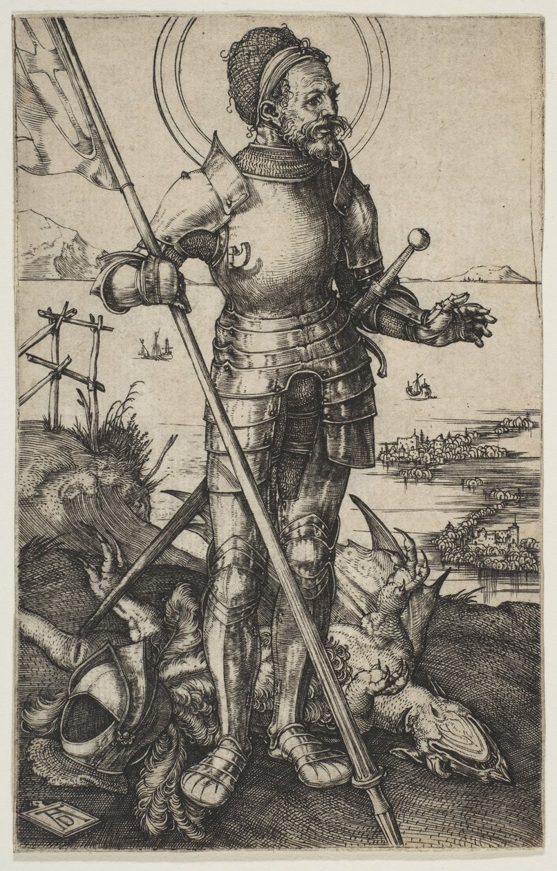Saint Georges debout - Albrecht Dürer