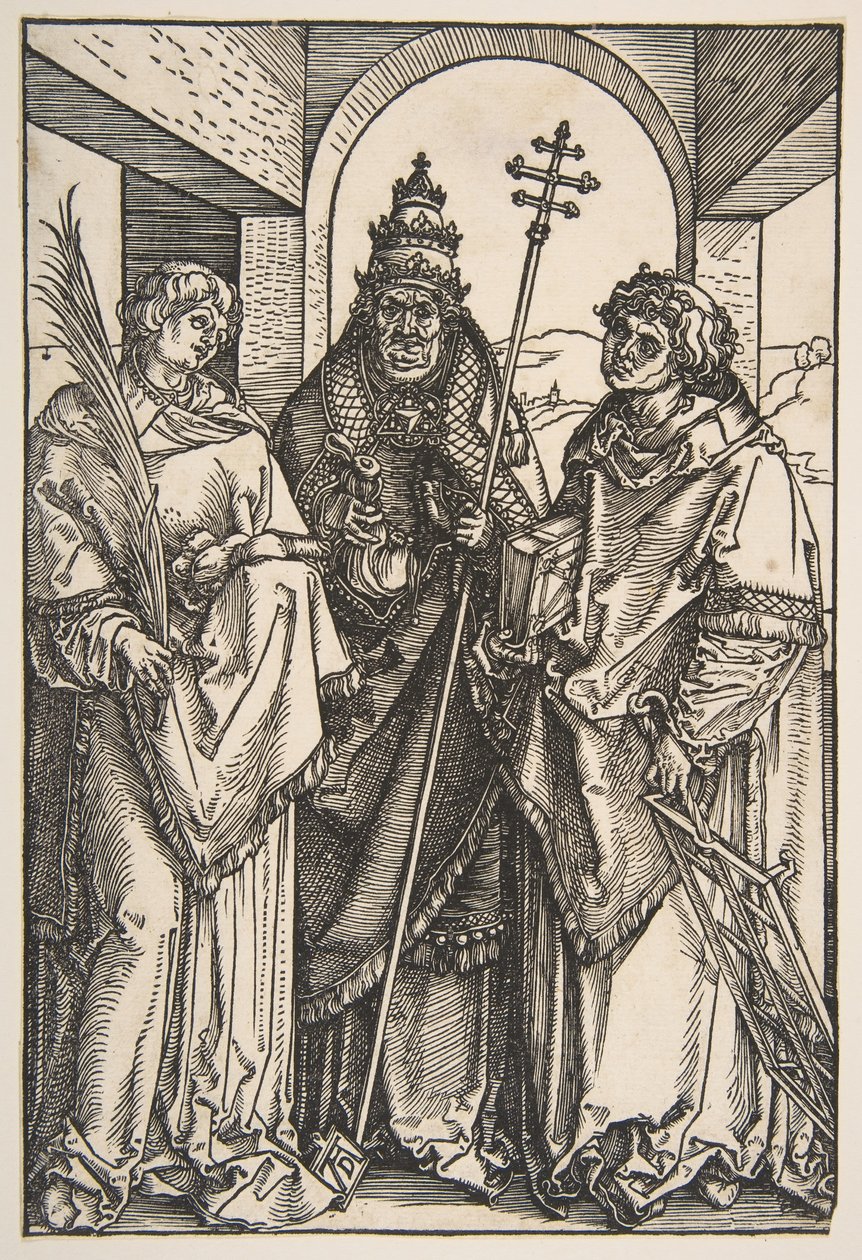 Saint Étienne, Saint Sixte et Saint Laurent - Albrecht Dürer