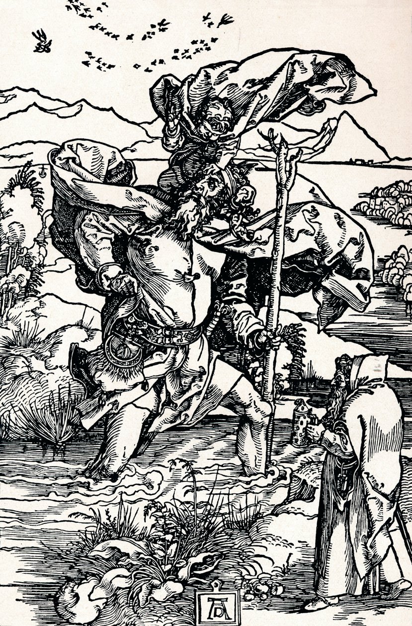 Saint Christophe - Albrecht Dürer