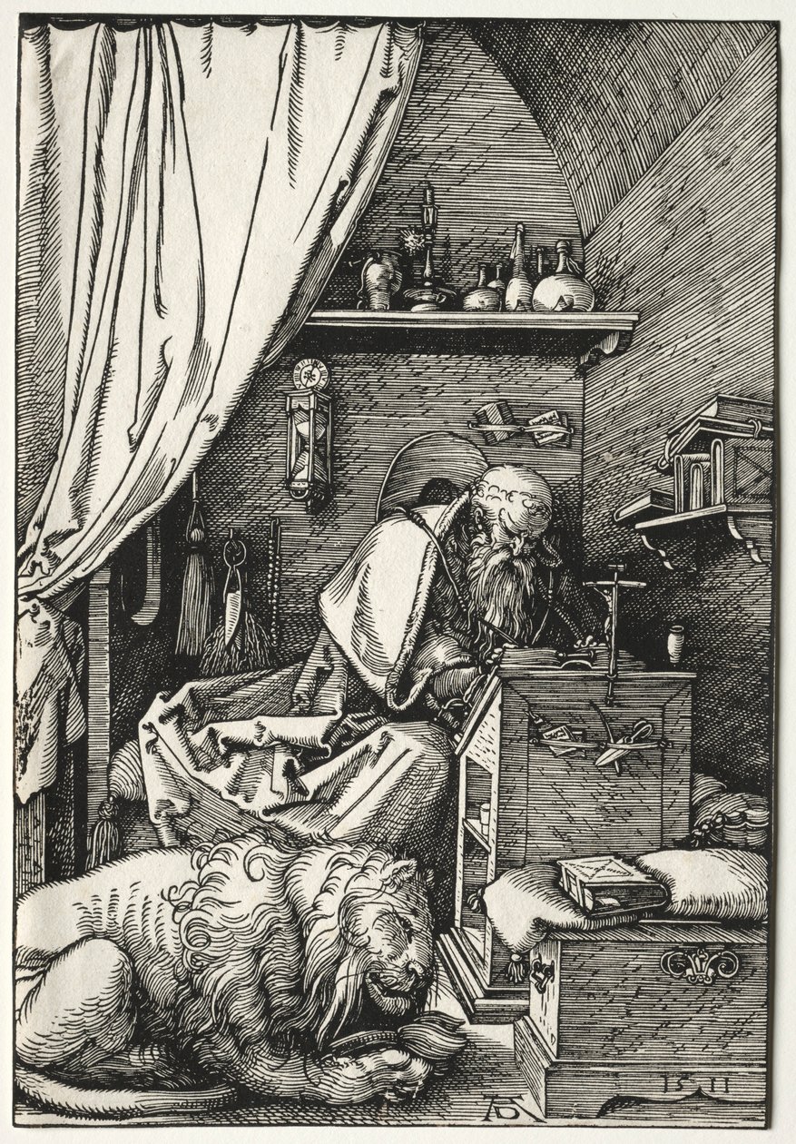 Saint Jérôme dans sa Cellule, 1511 - Albrecht Dürer