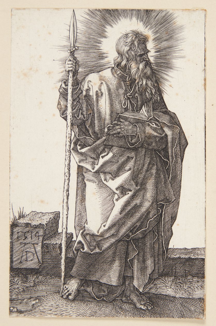 Saint Thomas - Albrecht Dürer