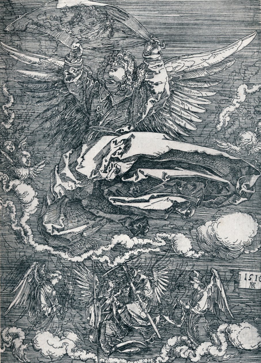 Le Suaire montré par un ange, 1516, 1906 - Albrecht Dürer