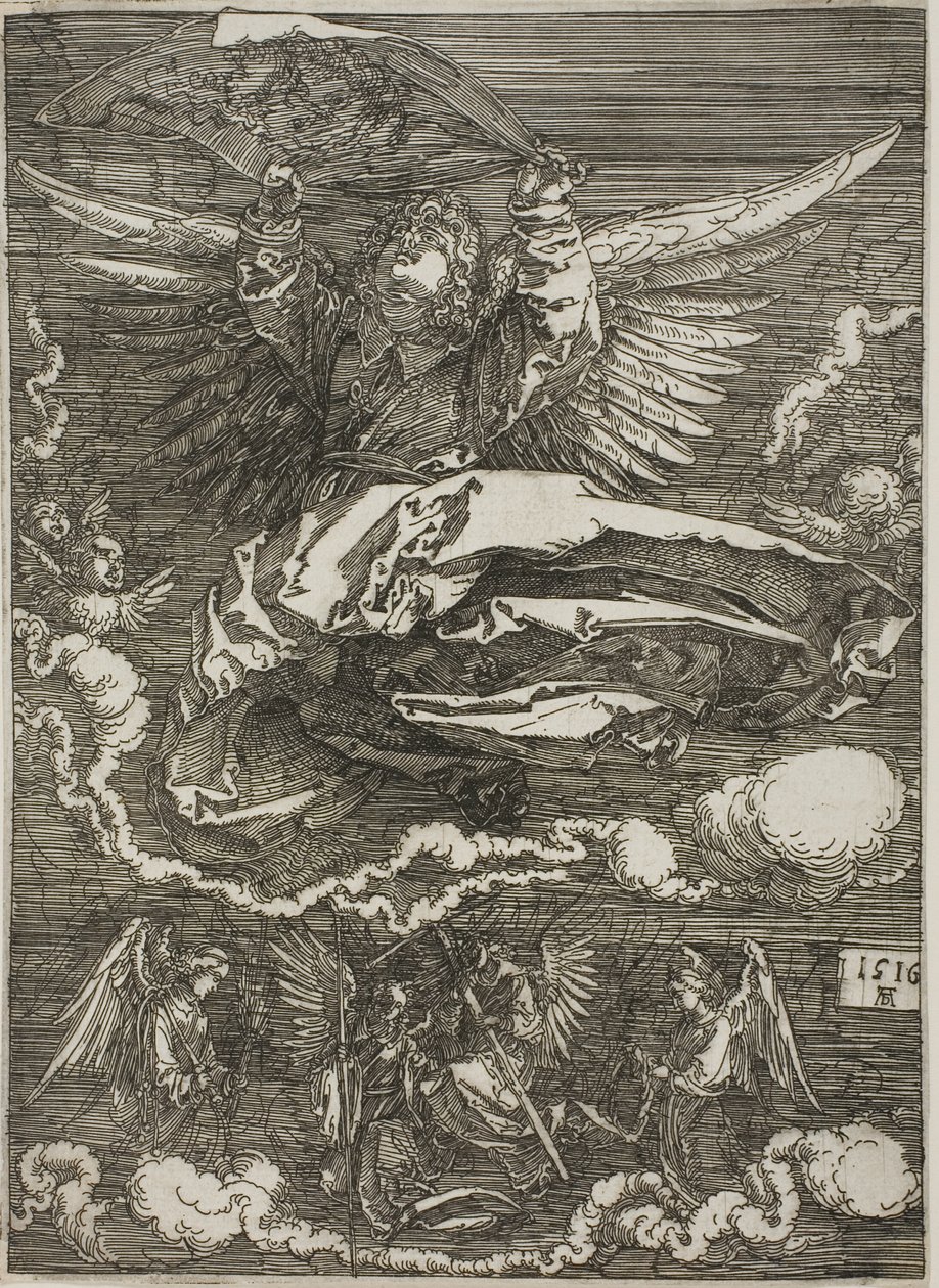 Suaire Étendu par un Ange - Albrecht Dürer