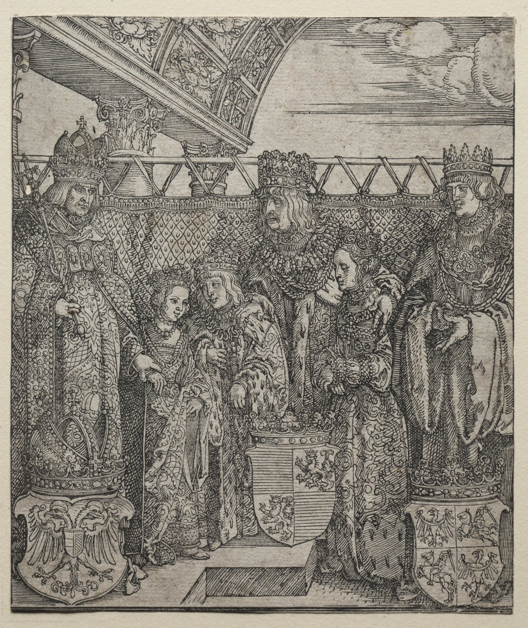 Le Congrès des princes à Vienne, 1512-1515 - Albrecht Dürer