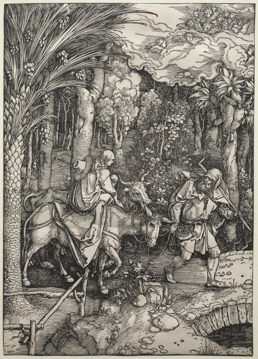 La Fuite en Égypte - Albrecht Dürer