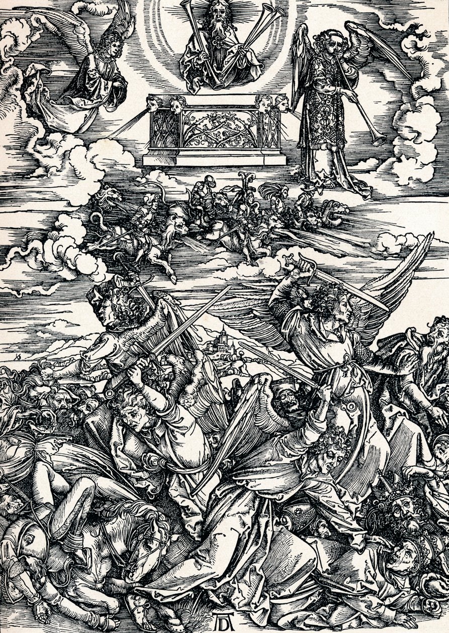 Les Quatre Anges Vengeurs, 1498 1906 - Albrecht Dürer