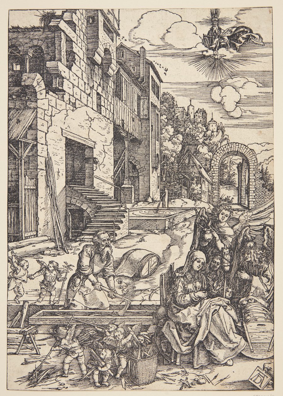 La Sainte Famille en Égypte - Albrecht Dürer