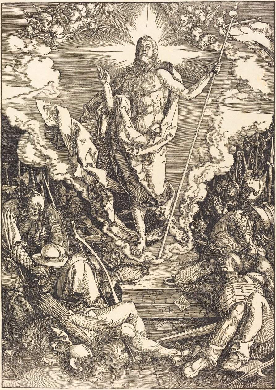 La résurrection - Albrecht Dürer