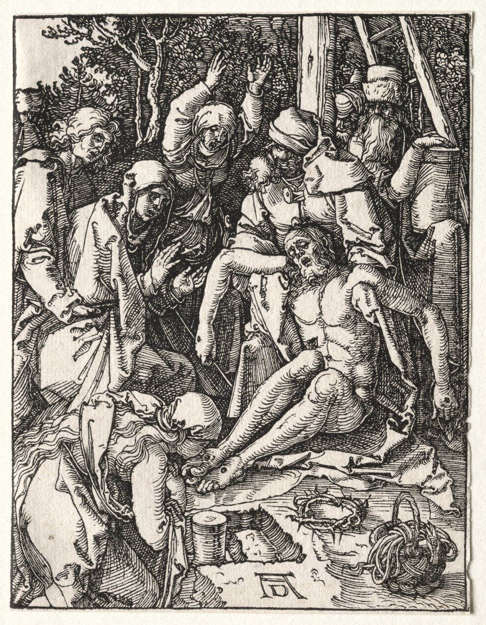 La Petite Passion : Lamentation - Albrecht Dürer