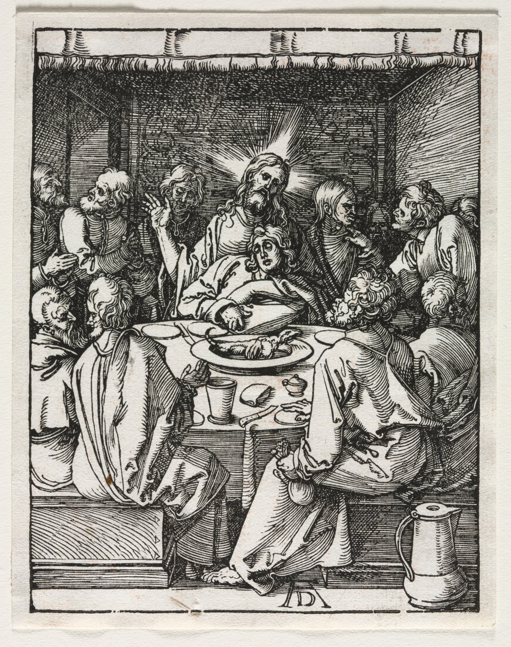 La Petite Passion : La Dernière Cène - Albrecht Dürer