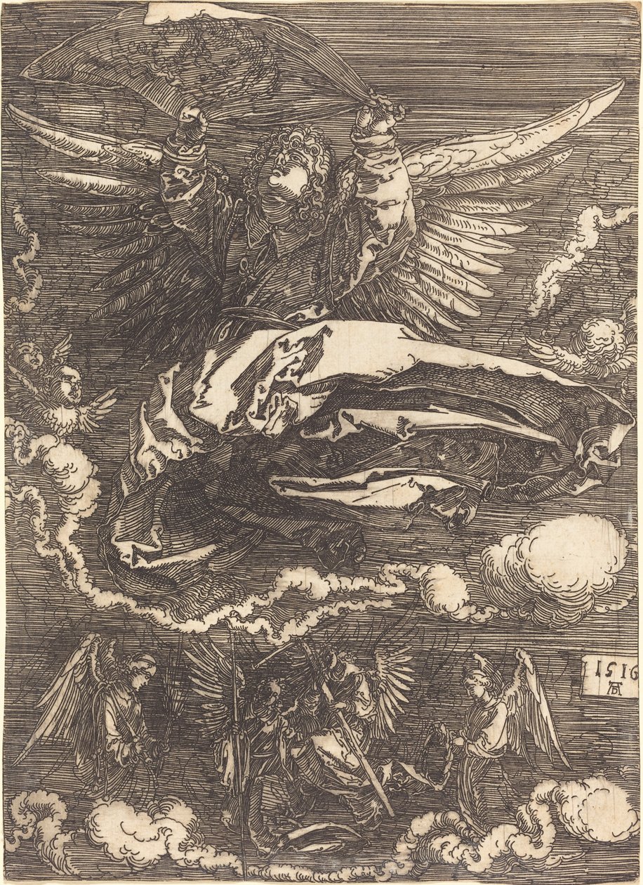 Le Suaire tenu par un ange - Albrecht Dürer