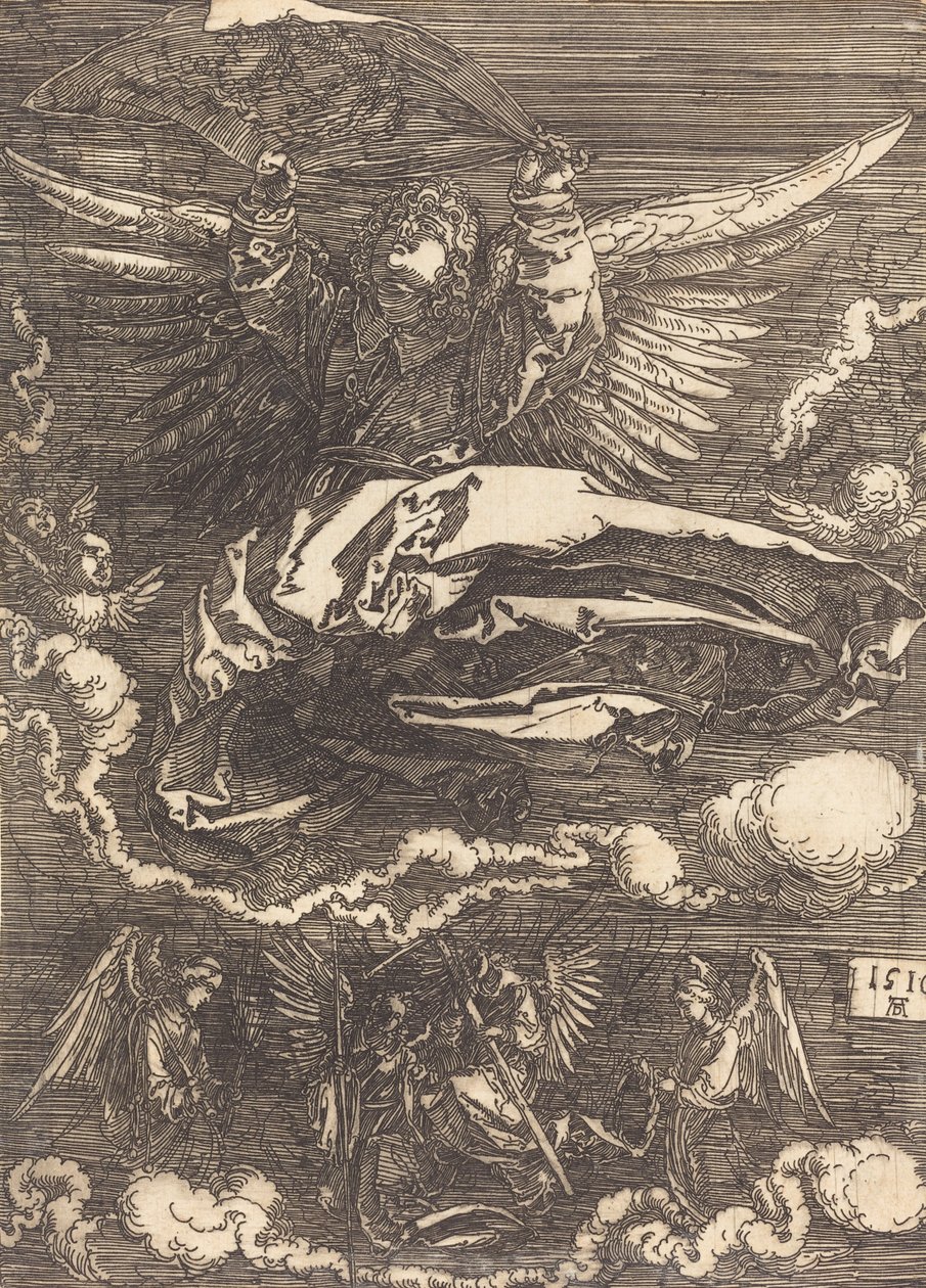 Le Suaire tenu par un ange - Albrecht Dürer