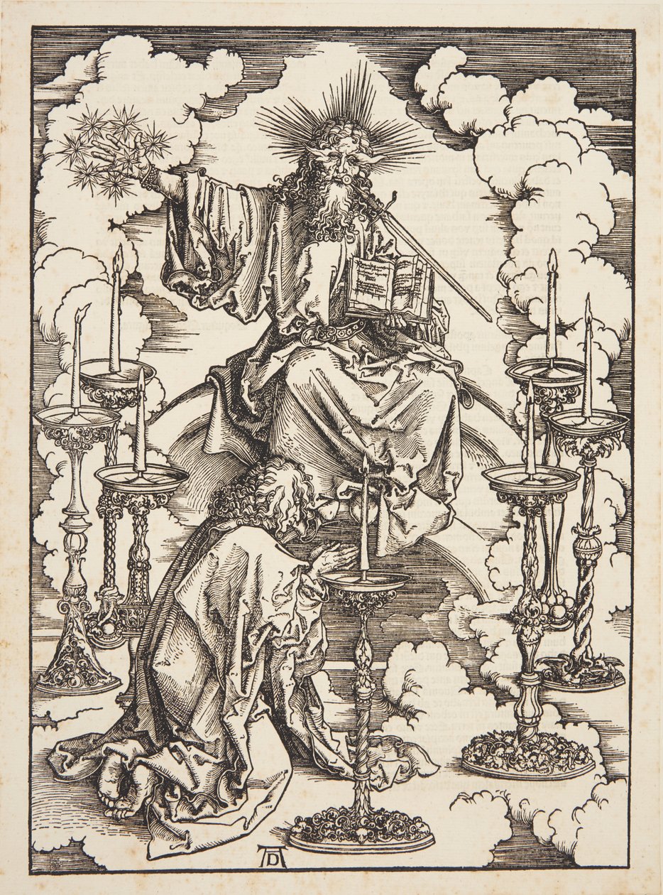 La Vision des Sept Chandeliers - Albrecht Dürer