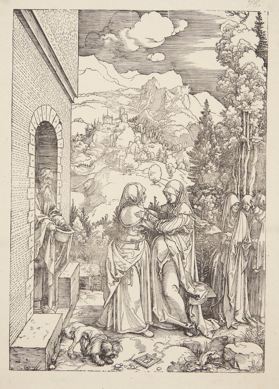 La Visitation - Albrecht Dürer