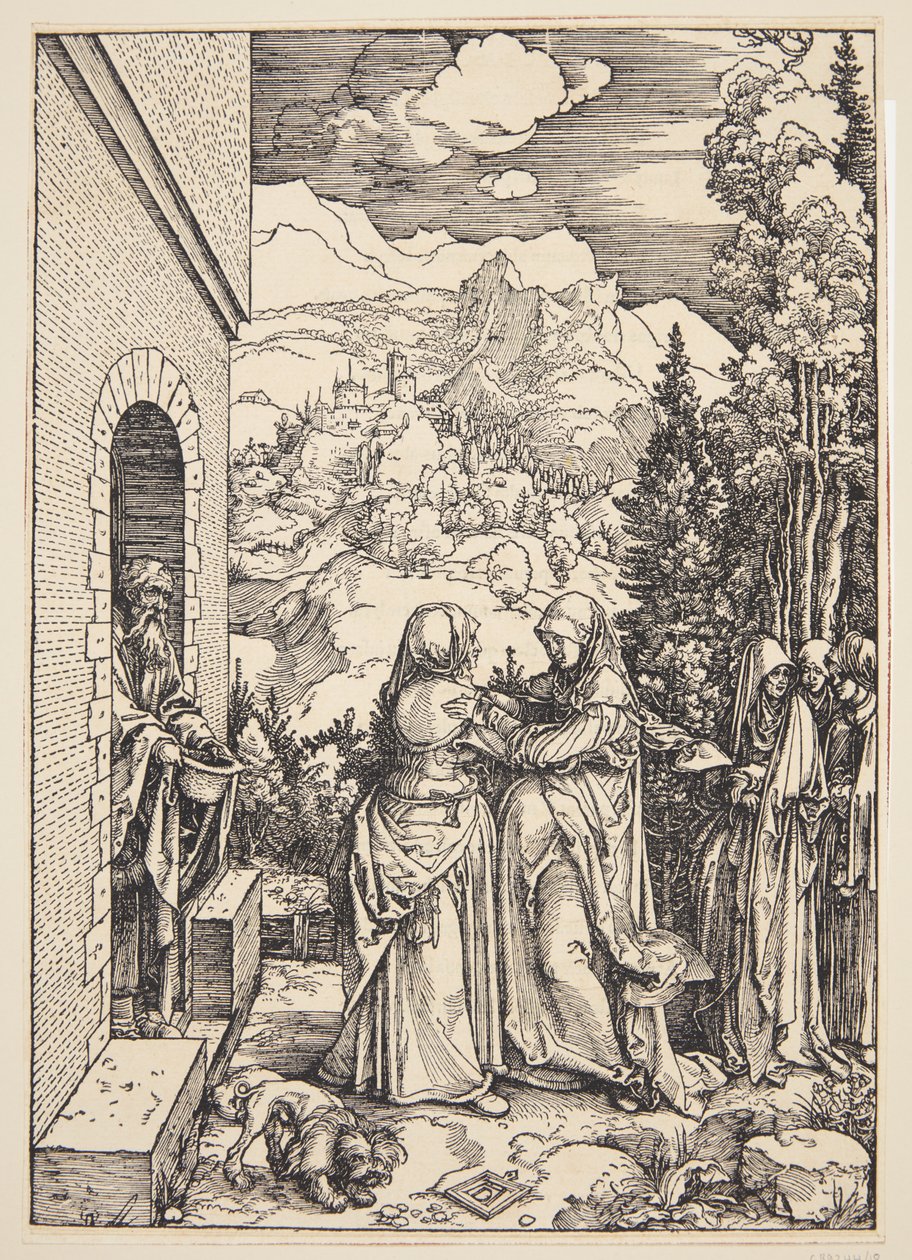 La Visitation - Albrecht Dürer