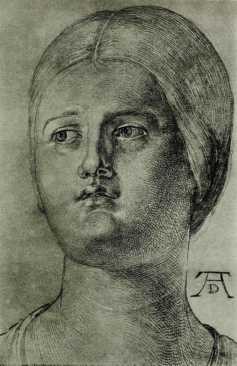 Tête de femme vénitienne - Albrecht Dürer