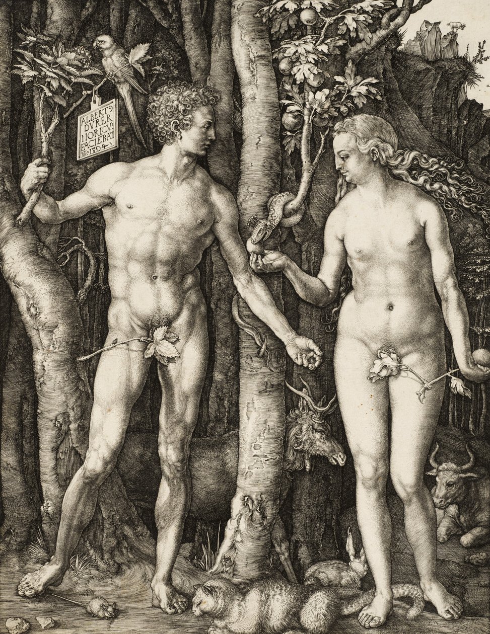 Adam et Ève - Albrecht Dürer