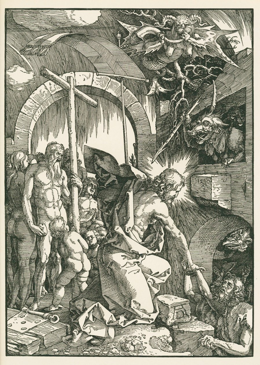Le Christ dans les limbes - Albrecht Dürer or Duerer