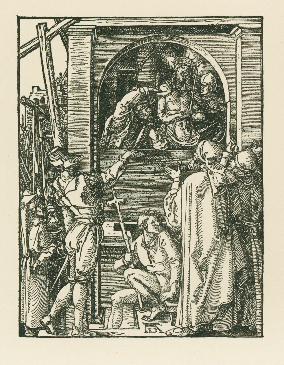 Ecce Homo, vers 1509 (gravure sur bois) - Albrecht Dürer or Duerer