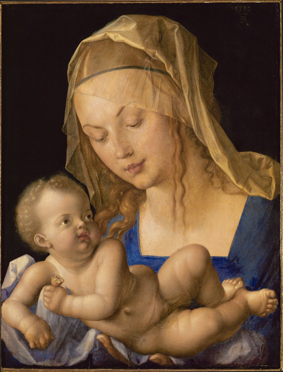 Madone à la poire - Albrecht Dürer or Duerer