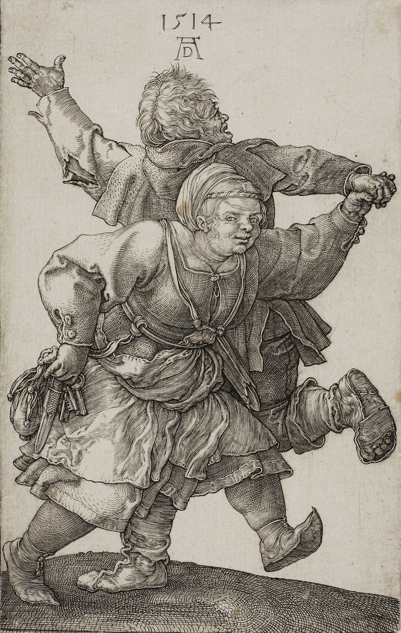 Couple de paysans dansant - Albrecht Dürer
