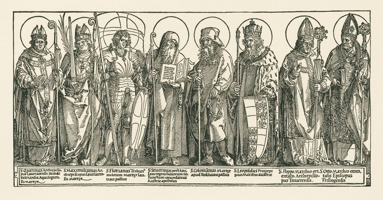 Les saints autrichiens - Albrecht Dürer or Duerer
